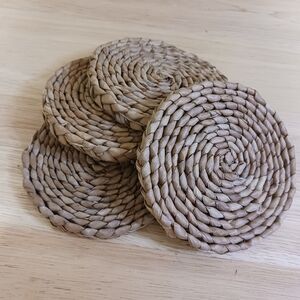 Woven Coasters Set Of 4